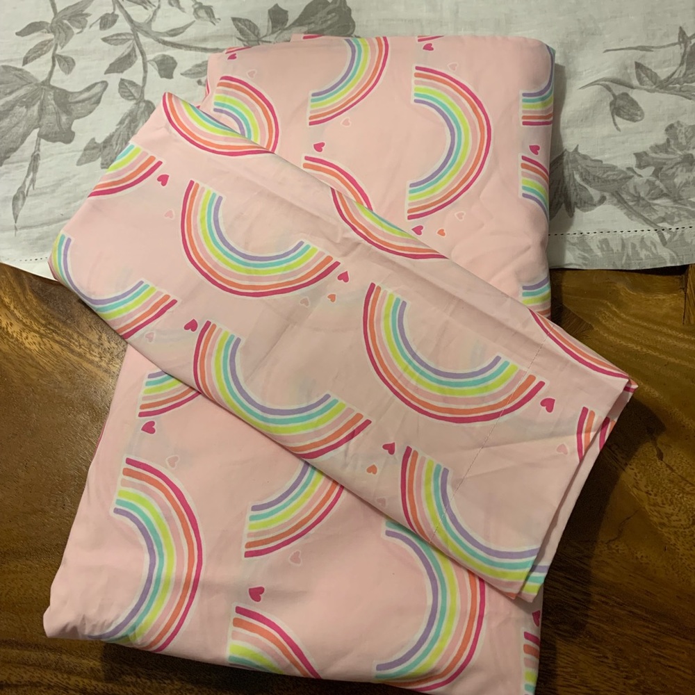 NWOT Kids Pottery Barn Duvet and matching Sham